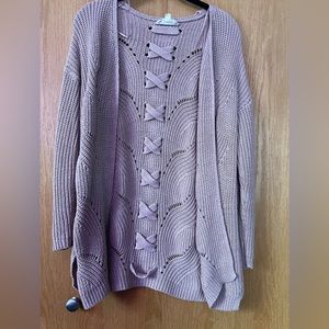 Sweater cardigan